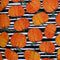 Apron Pumpkin Tumble Fun (Tie Back)