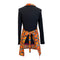 Apron Pumpkin Tumble Fun (Tie Back)