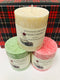 Fall Fest Holiday Pillar Candle Trio