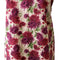 Apron Burgundy Blooms (Button Back)