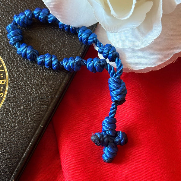 Blue Knotted Chaplet