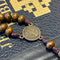 Dark Brown Beaded Rosary