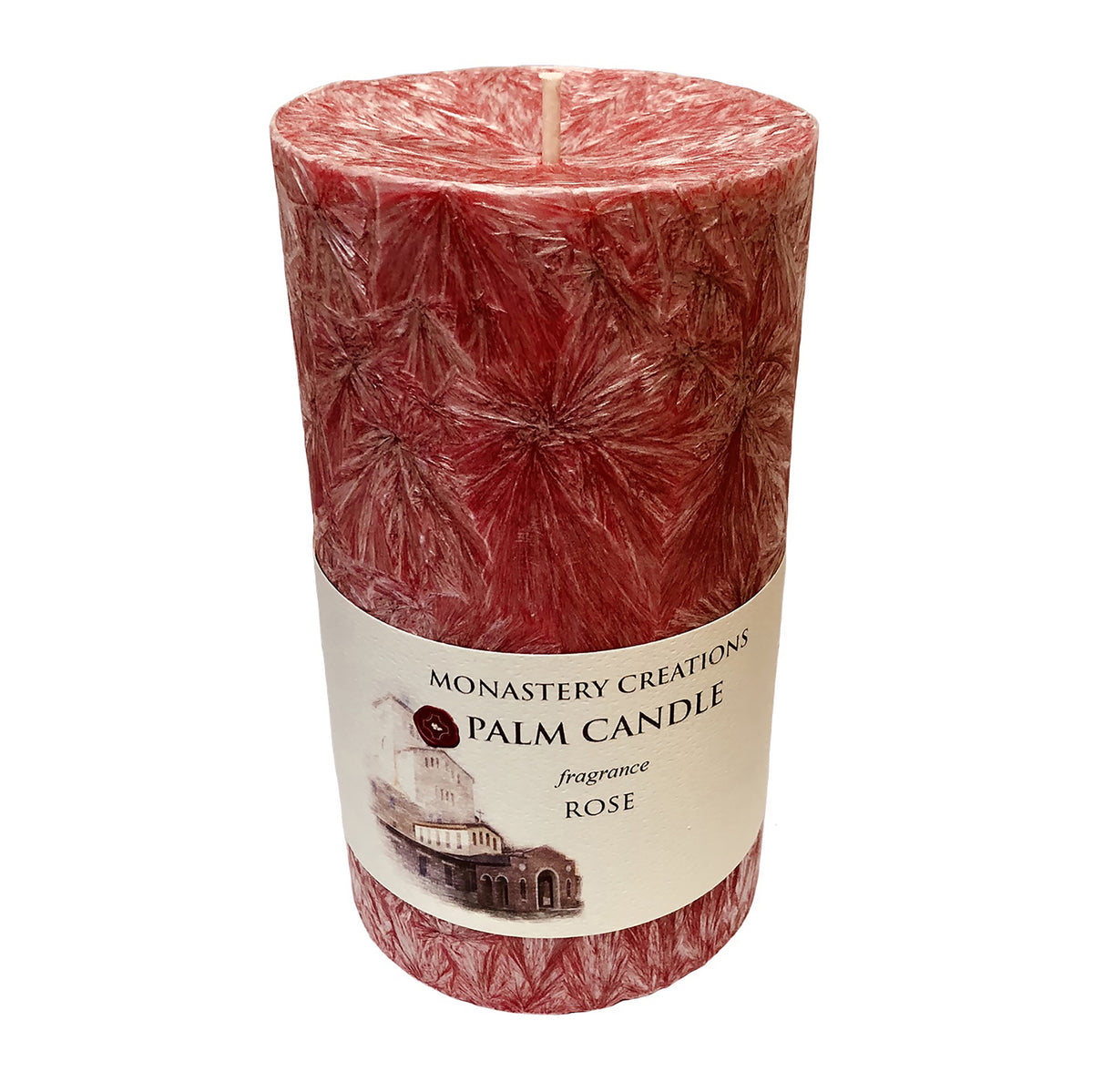 Bolsius Silhouette Medium Rustic Pillar Candle, Printed Rustic Misty P –  KATEI UAE