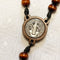 Brown Beaded Rosary