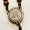 Brown Beaded Rosary