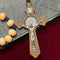 Cream Beaded Rosary